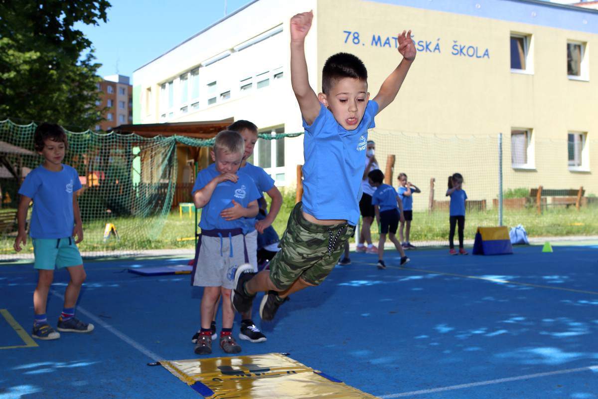 Sportovní hry rozpohybují děti z MŠ